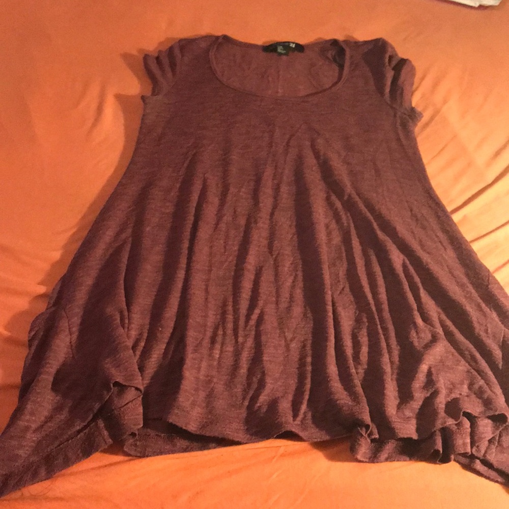 Forever 21 purple size Large Tunic top